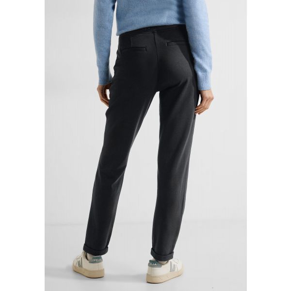 Cecil jersey broek Tracy black 377015 10001