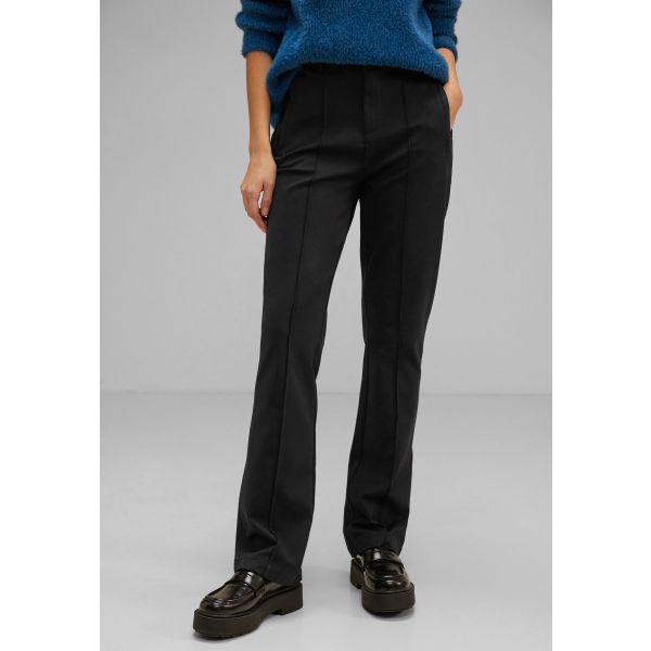Street One bootcute broek black 377042 10001
