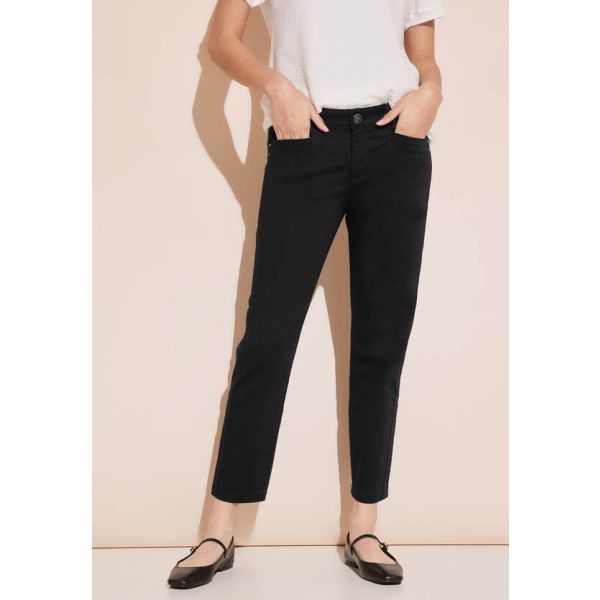 Street One 7/8 broek black 377207 10001