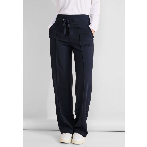 Street One rechte pantalon deep blue 377360 11238