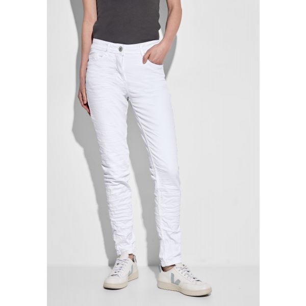 Cecil denim Toronto white 377445 10000