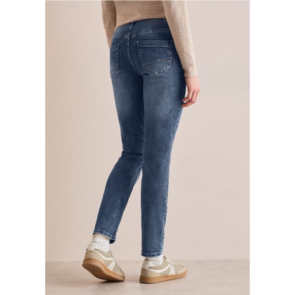 Cecil denim Scarlett mid blue 378384 10281