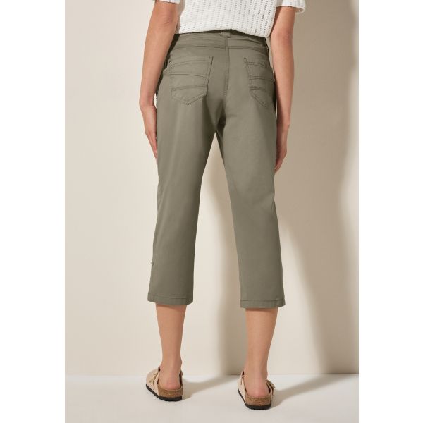 Cecil 3/4 papertouch broek taupe 378678 16562