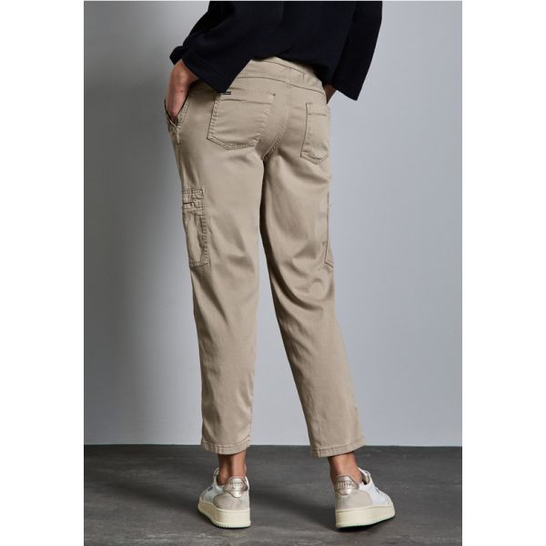 Street One cargo broek buff grey 378679 16381