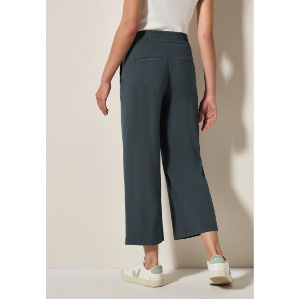 Cecil 7/8 viscose broek slate khaki 378847 16563
