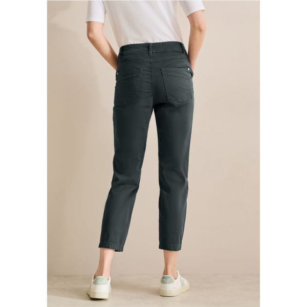 Cecil 7/8 broek Scarlett slate khaki 378880 16563