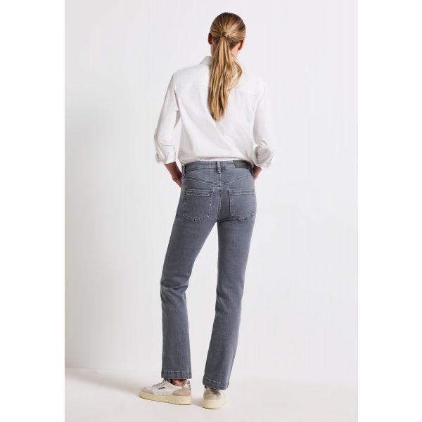 Street One bootcut denim light grey 379165 17042