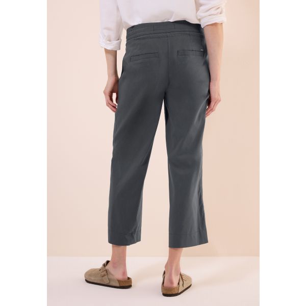 Cecil wijde 7/8 broek volcanic grey 379211 16248