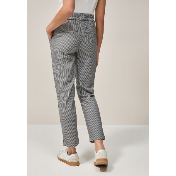 Cecil 7/8 streep broek balmy khaki 379239 26785