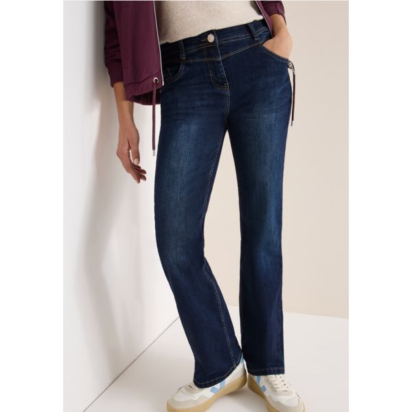 Cecil Toronto bootcut dark blue 379257 10315