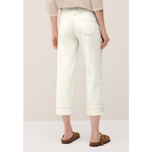 Cecil straight denim light beige 379509 16767