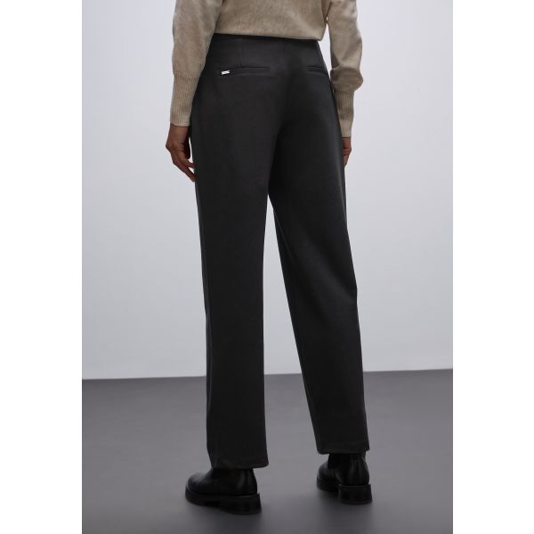 Street One rechte broek black 379658 10001