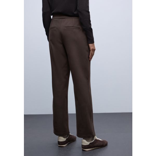 Street One rechte broek roast brown 379658 16866