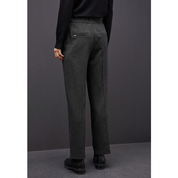 Street One rechte pantalon black 379682 20001