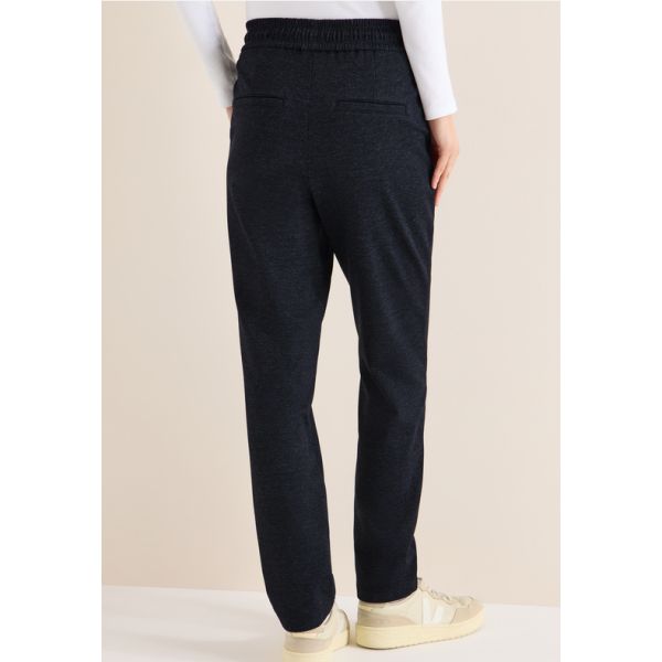 Cecil jersey broek universal blue 380175 25512