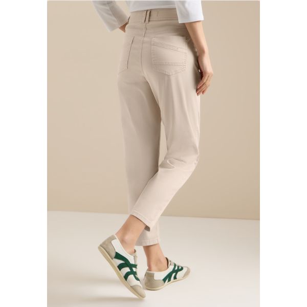 Cecil 7/8 broek Scarlett grain beige 380392 17472