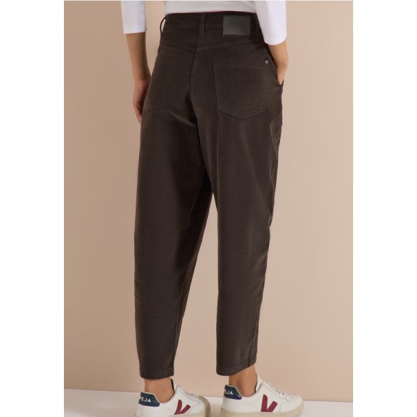 Cecil broek Scarlett needle green 380938 17761
