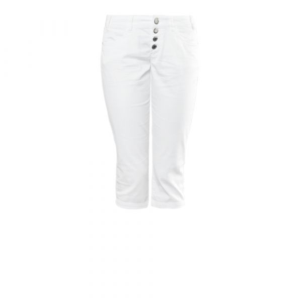 QS capri broek met knopen wit 46.706.76.5392 0100