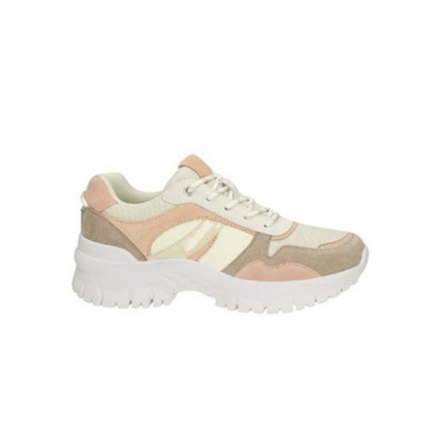 Super Cracks sneaker taupe 48155E