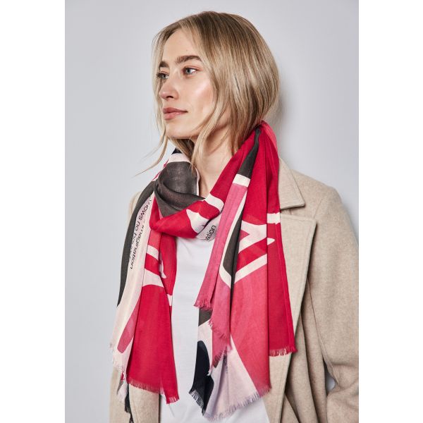 Street One lange print sjaal multi 572746 33516-A