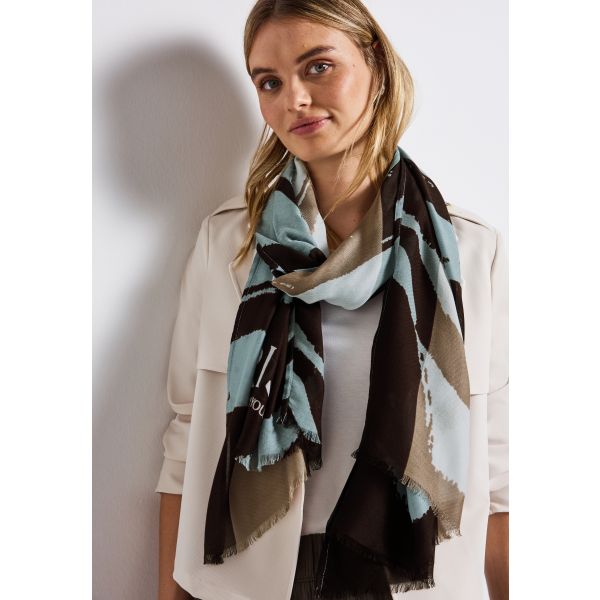 Street One lange sjaal arona blue 572883 37020-A