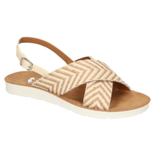 Super cracks sandal beige 701301 23