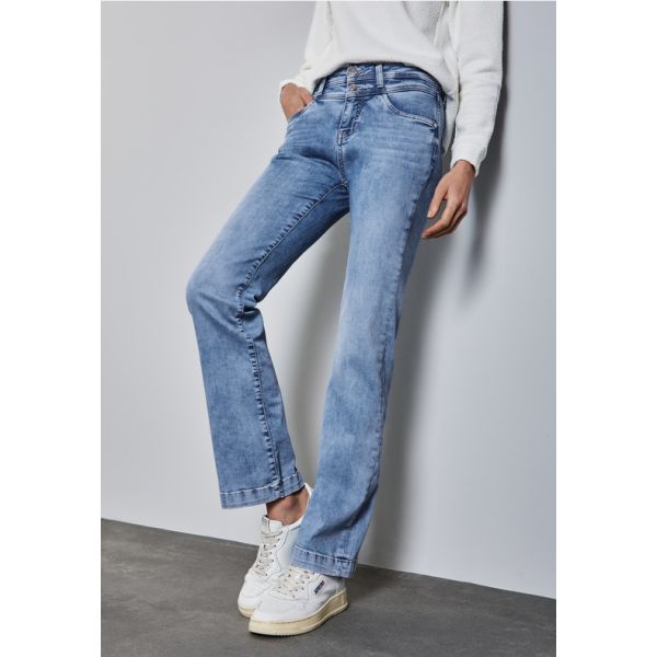 Street One bootcut denim light blue 378429 16473
