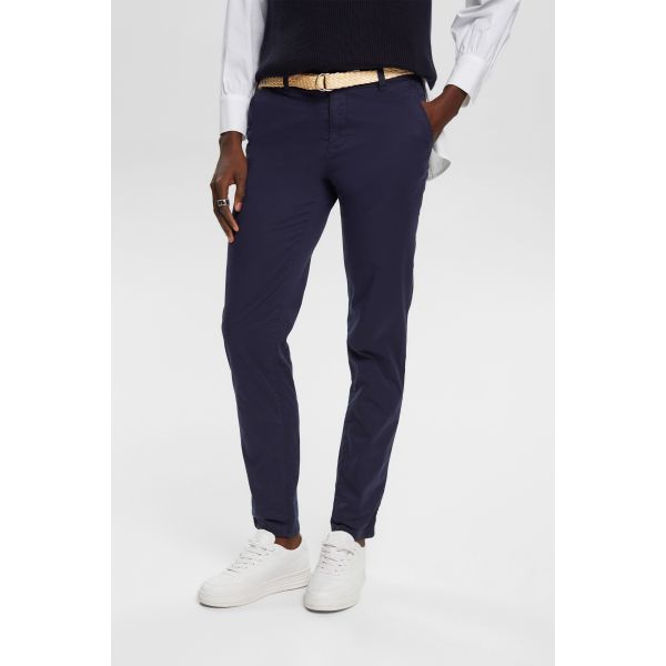 Esprit chino broek navy 993EE1B312 400