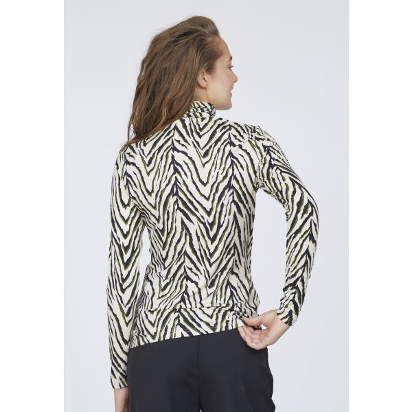 Sisters Point print col shirt graphic VAIANA-LS 80