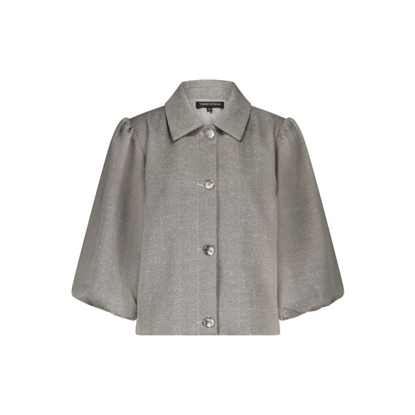 Tramontana visgraat blazer grey C01-18-801