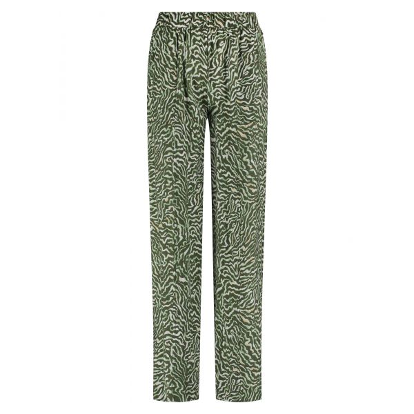 Tramontana zebraprint broek greens C21-15-101