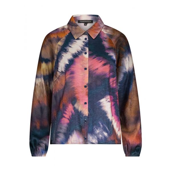 Tramontana tie dye blouse multi C29-18-301