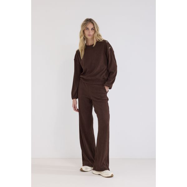 Tramontana corduroy broek chocolate C49-21-101