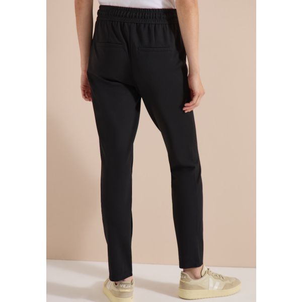 Cecil jersey broek Tracy black 380929 10001