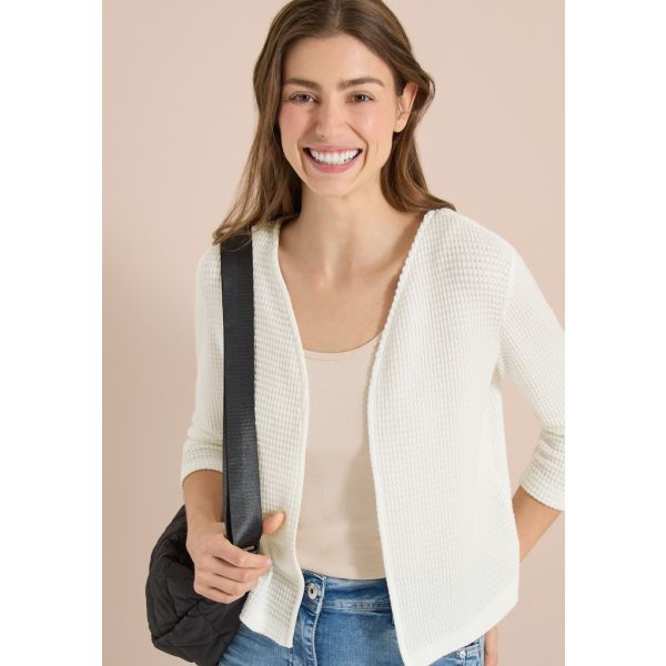 Cecil openvallend vest vanilla white 325362 13474