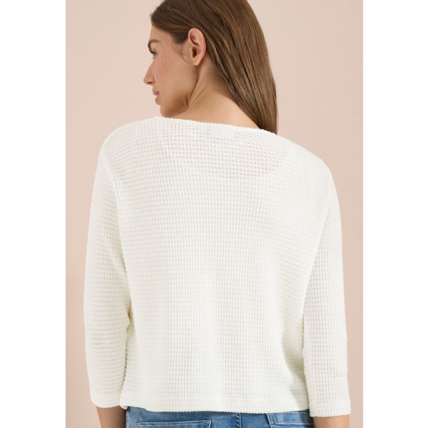 Cecil openvallend vest vanilla white 325362 13474