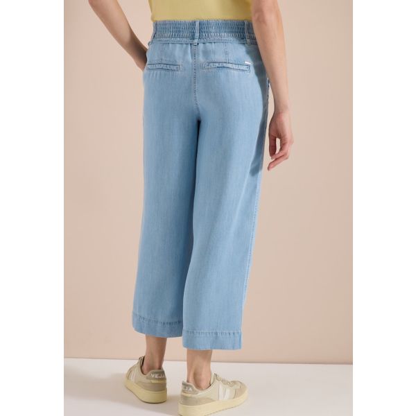 Cecil 7/8 losvallende denim light blue 380998 1592