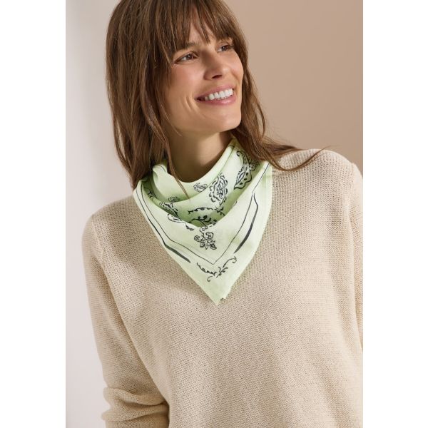 Cecil bandana sjaal matcha lime 573232 25749-A