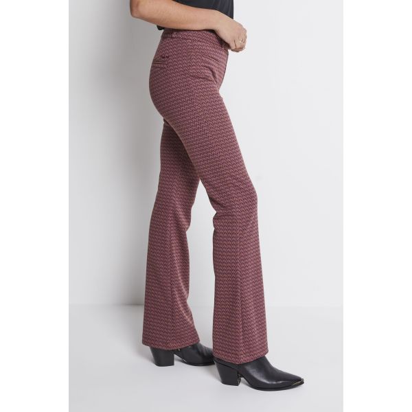 Para Mi broek Jade zig zag mauve 232.189190