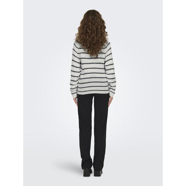 JDY streep trui total eclipse blauw 15312077