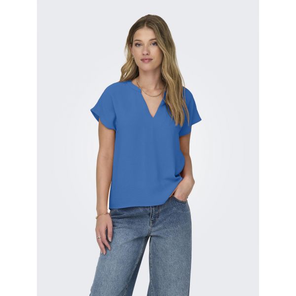 JDY blouse top directoire blue 15249287