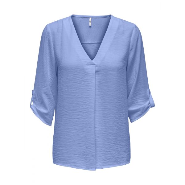 JDY blouse 3/4 mouw hydrangea l. blue 15226911