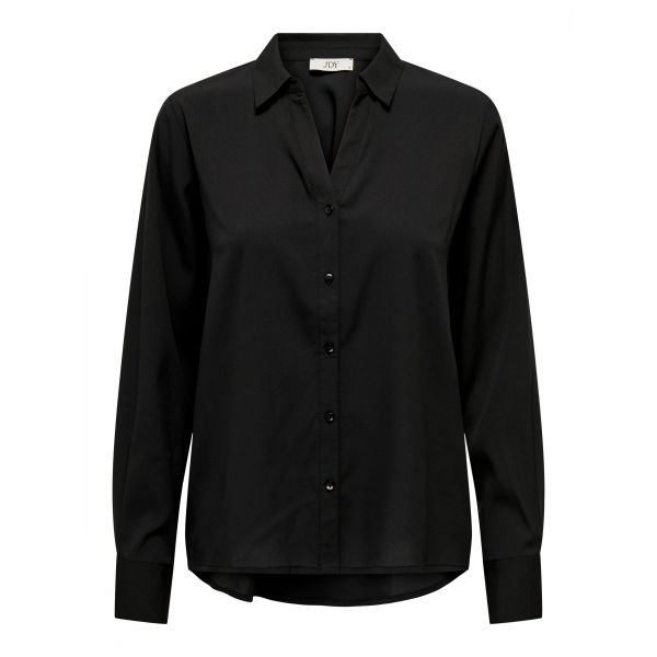 JDY blouse met kraag black 15277285