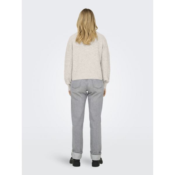 JDY vest met parel knopen birch 15326819