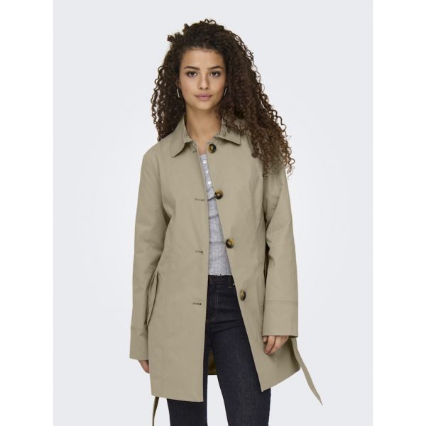 JDY trechcoat weathered teak 15338506