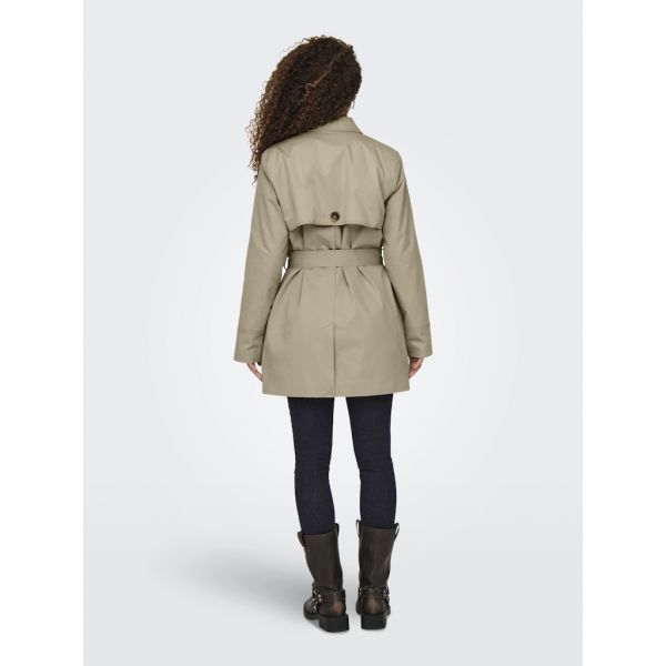 JDY trechcoat weathered teak 15338506