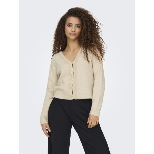 JDY vest met kant birch 15339013