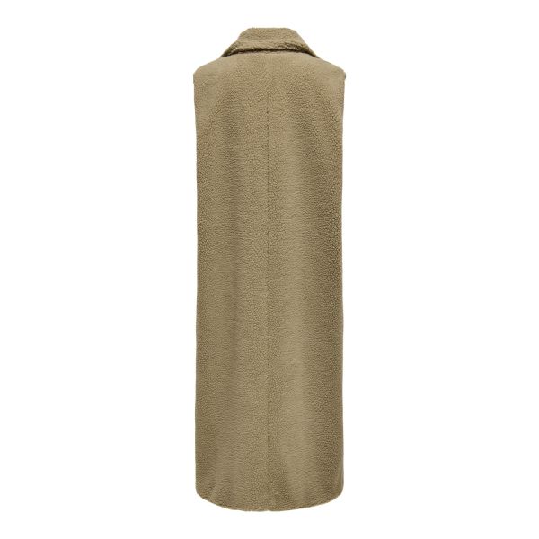 JDY lang teddy gilet tannin 15337204