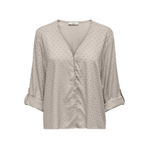 JDY blouse met 7/8 mouw chateau gray 15311720