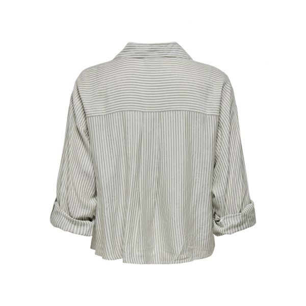 JDY knoop streep blouse cloud dancer 15354238